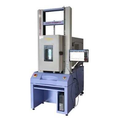 500N Tensile Test Machine , Mask Test Machine With Temperature Chamber
